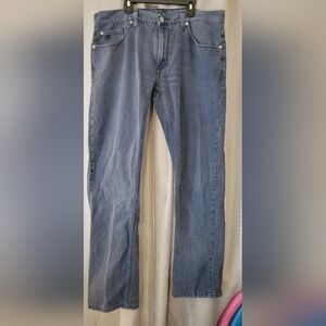Original Penguin Men's Straight Blue Jeans